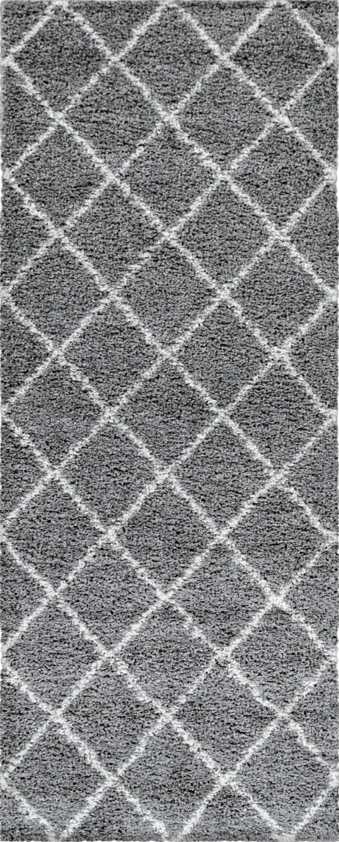 Geometric Polygon Rug | Gray