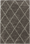 Geometric Polygon Rug | Taupe Taupe