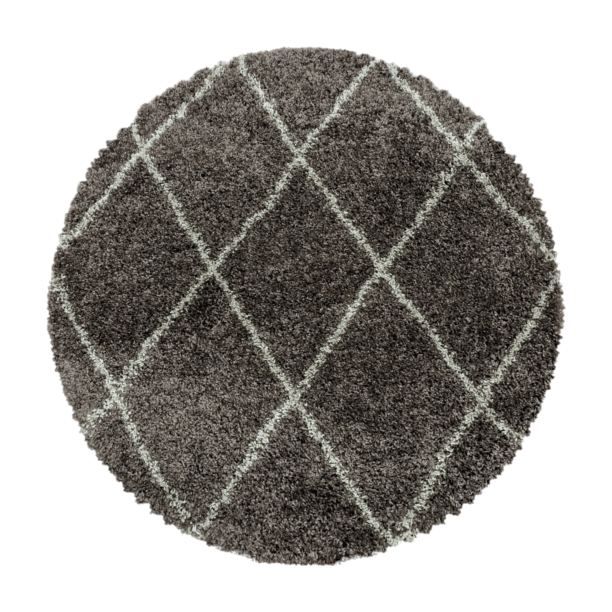 Geometric Polygon Rug | Taupe