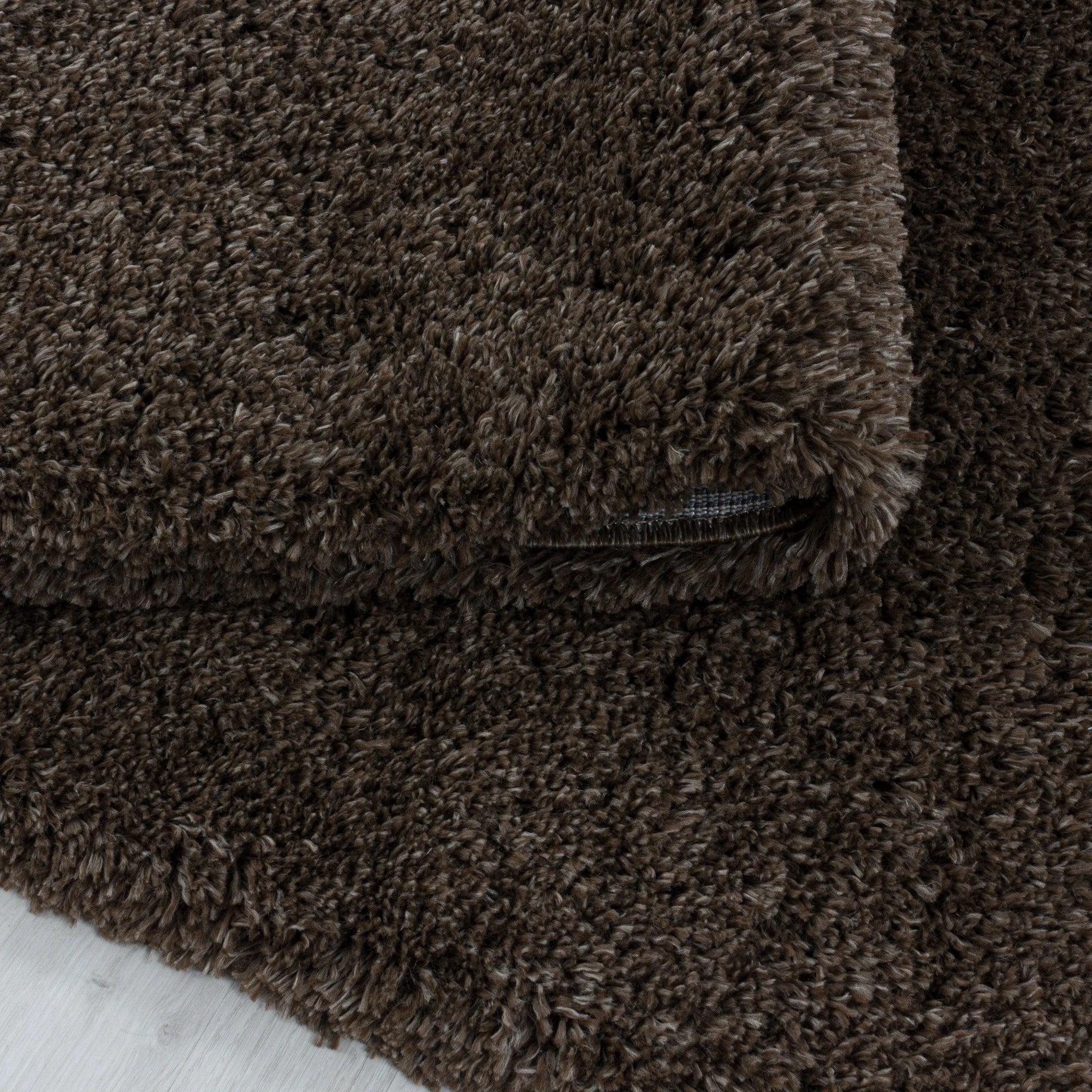 Ultra-Soft Shag High Pile Rug | Brown