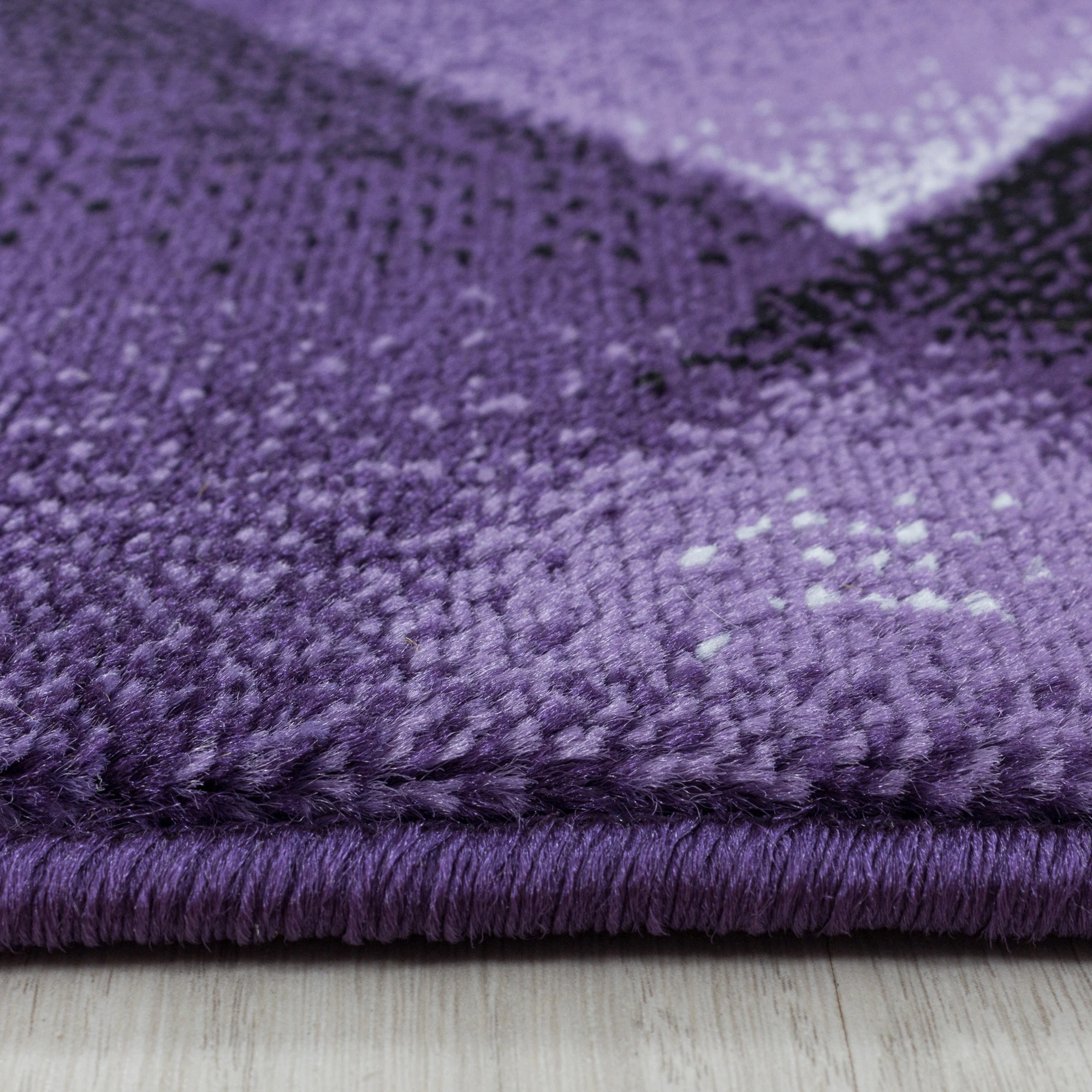 Modern Prism Geometric Pattern Rug | Lila