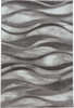 Waves Chic Area Rug | Brown 