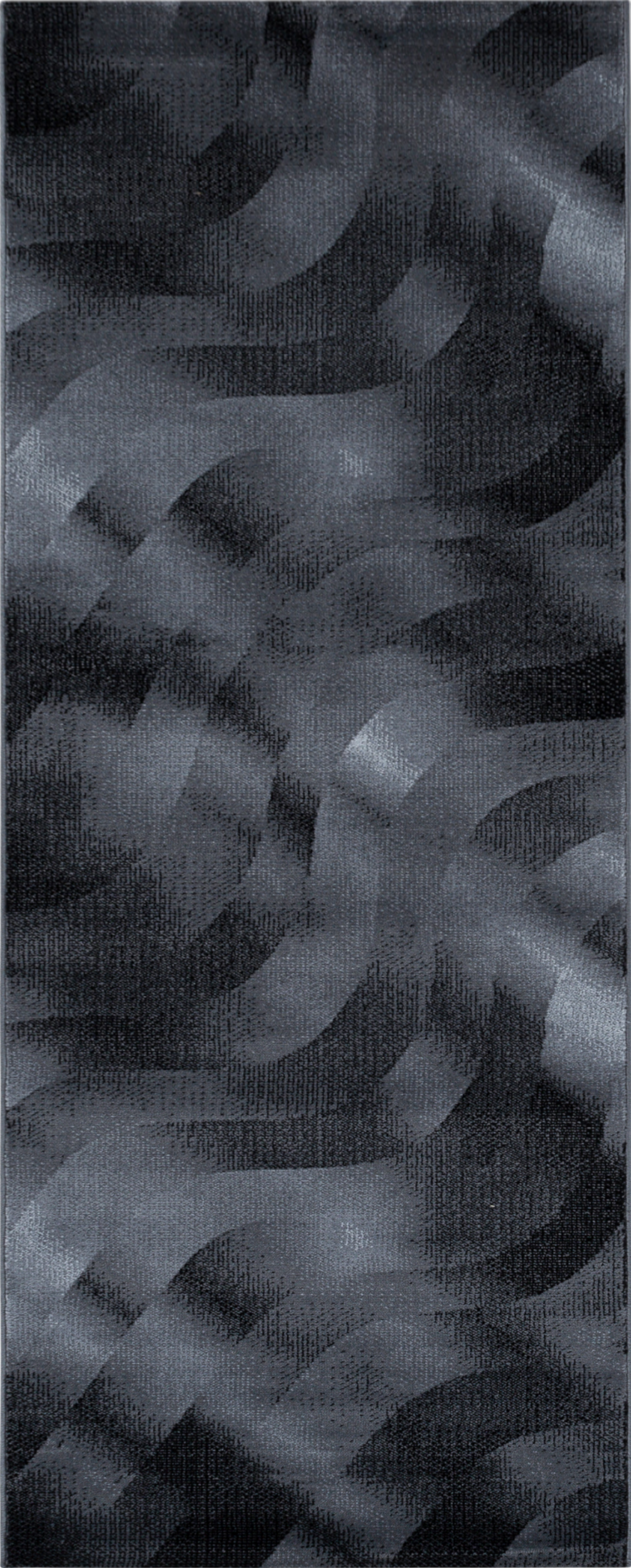 Soggiorno onde astratte | Nero