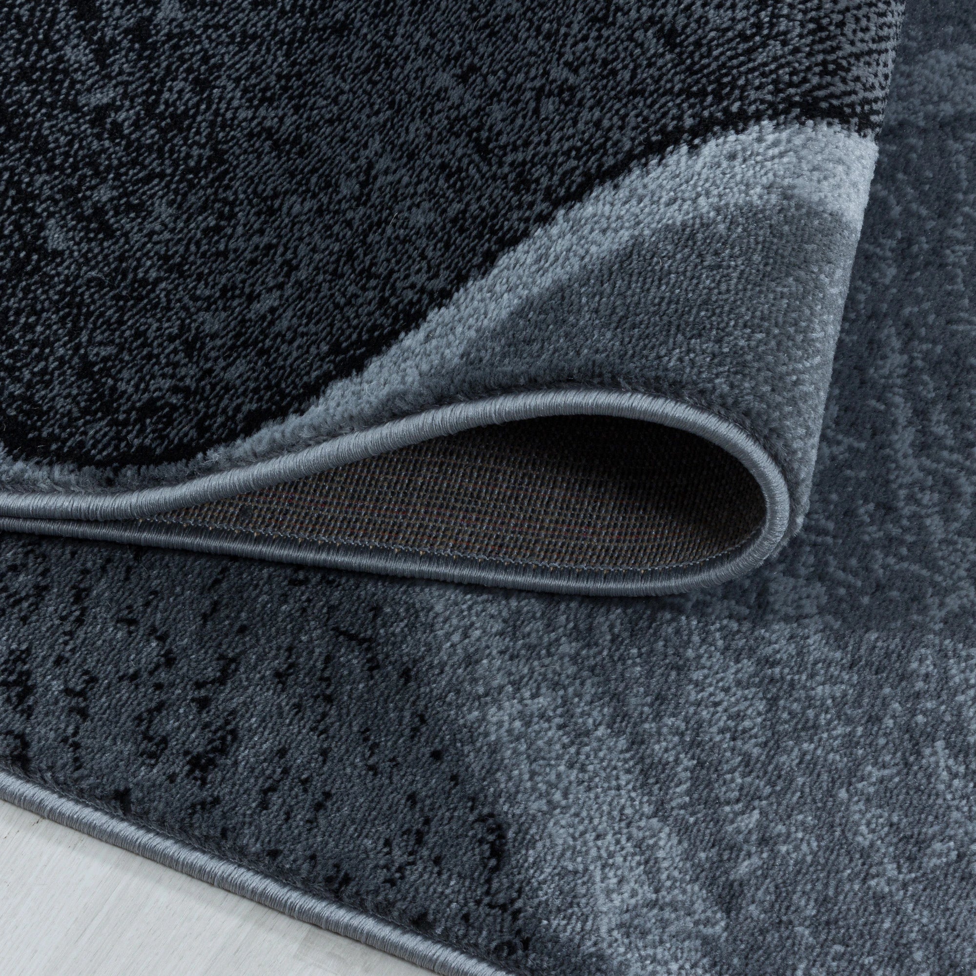 Diamond Pattern Living Room | Black