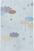 Moon And Stars Chic Kids Rug | White 