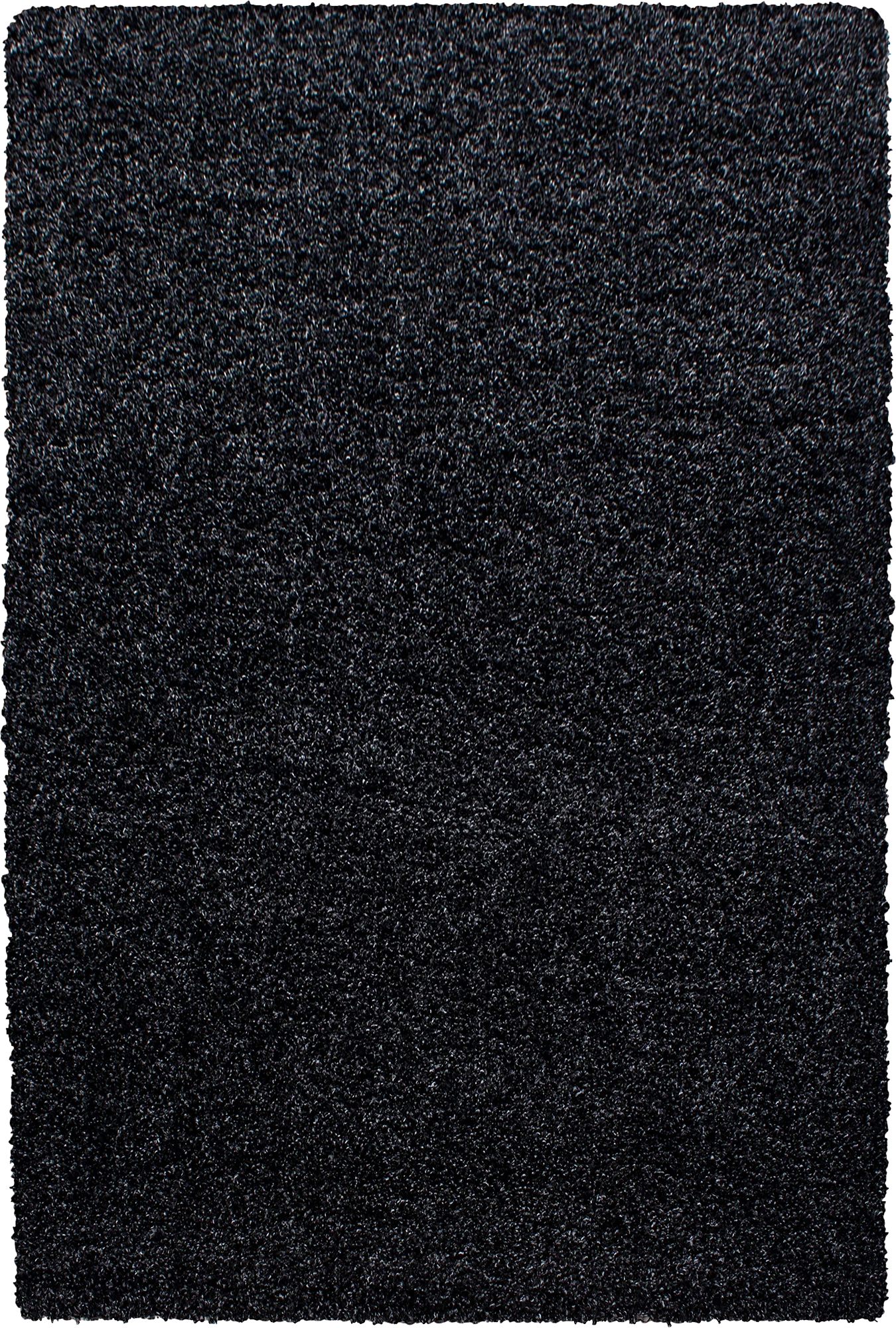 Minimalist Color Plain Cozy Shaggy | Anthracite