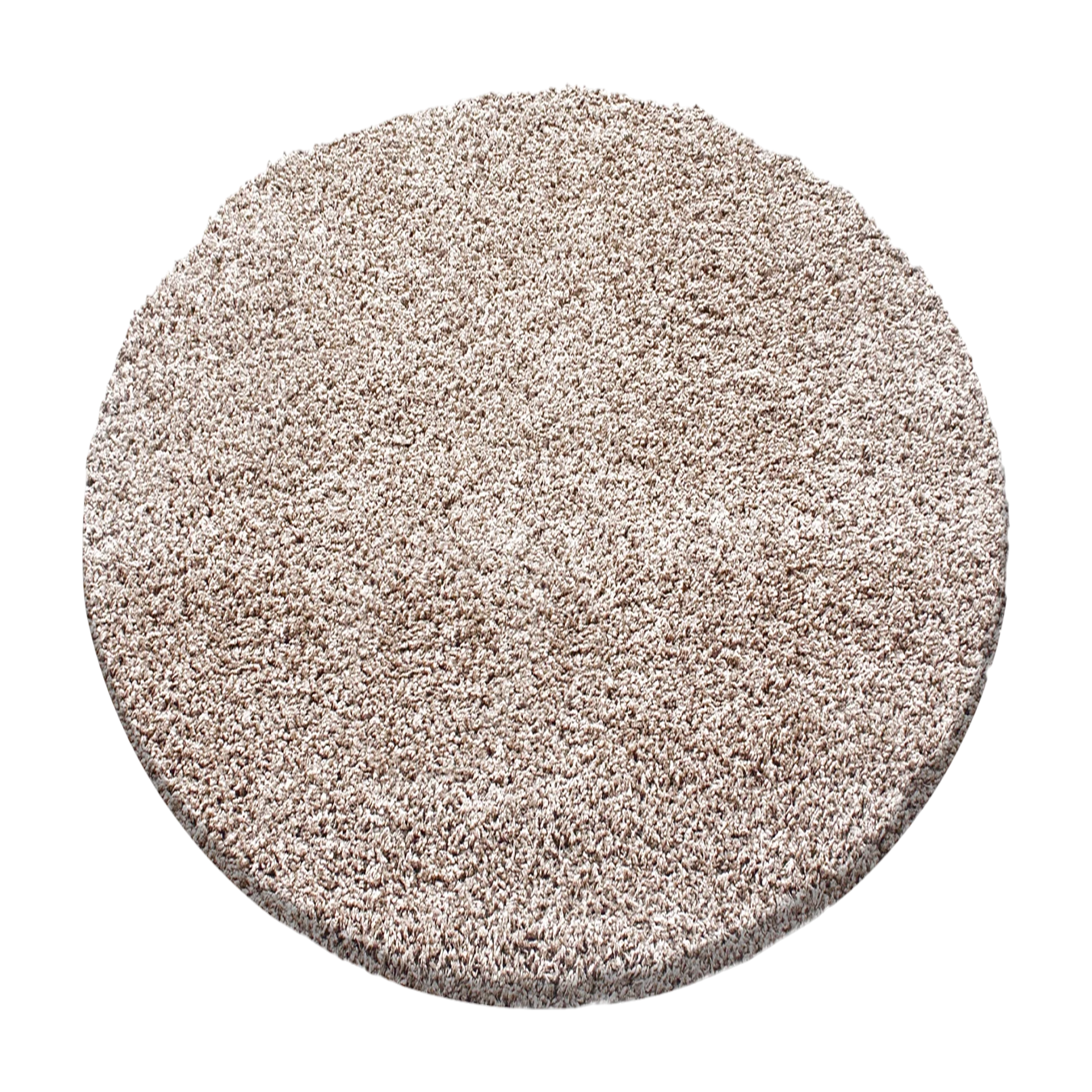 Minimalist Color Plain Cozy Shaggy | Beige