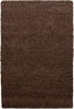 Minimalist Color Plain Cozy Shaggy | Brown 