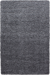 Minimalist Color Plain Cozy Shaggy | Gray Gray