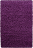 Minimalist Color Plain Cozy Shaggy | Violet 