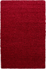 Minimalist Color Plain Cozy Shaggy | Red 