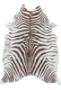 Zebra Skin Imitation Modern Rug | Brown 