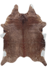 Cowhide Skin Imitation Modern Rug | Brown 