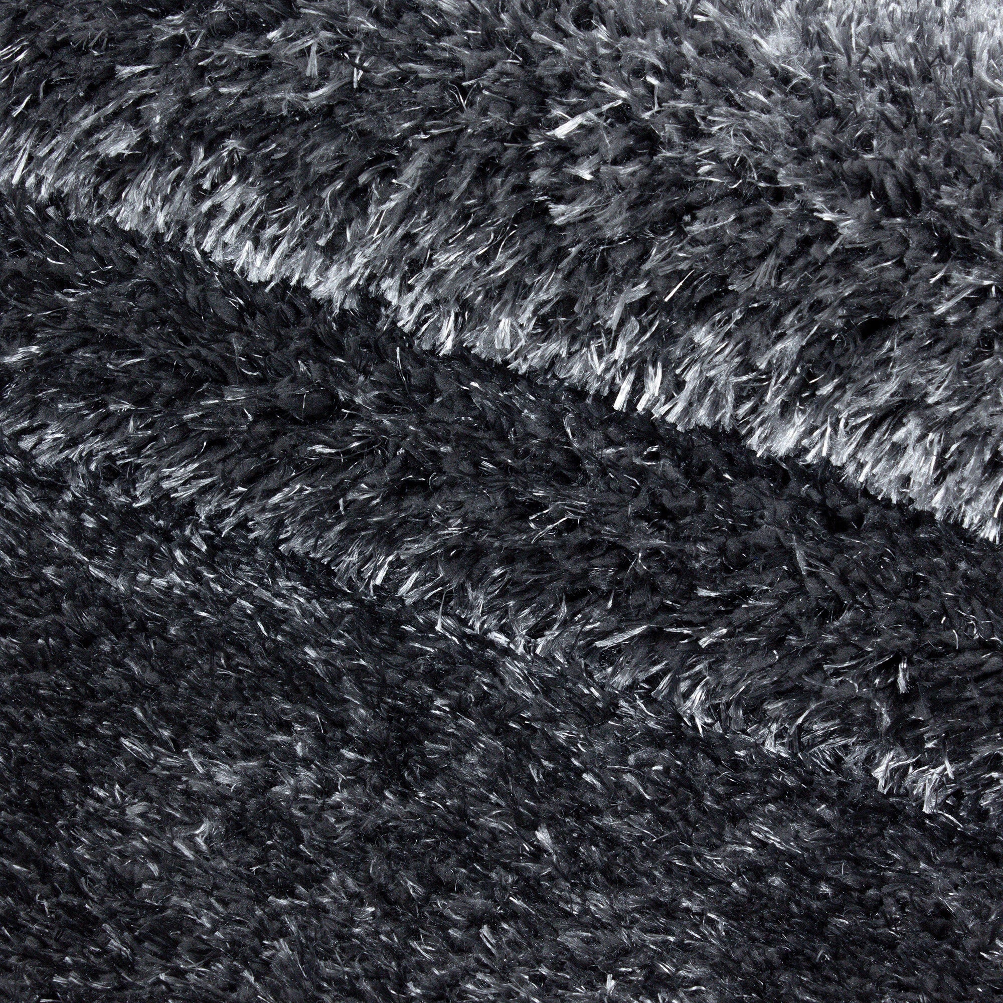Plain Color Chic Shaggy Rug | Gray