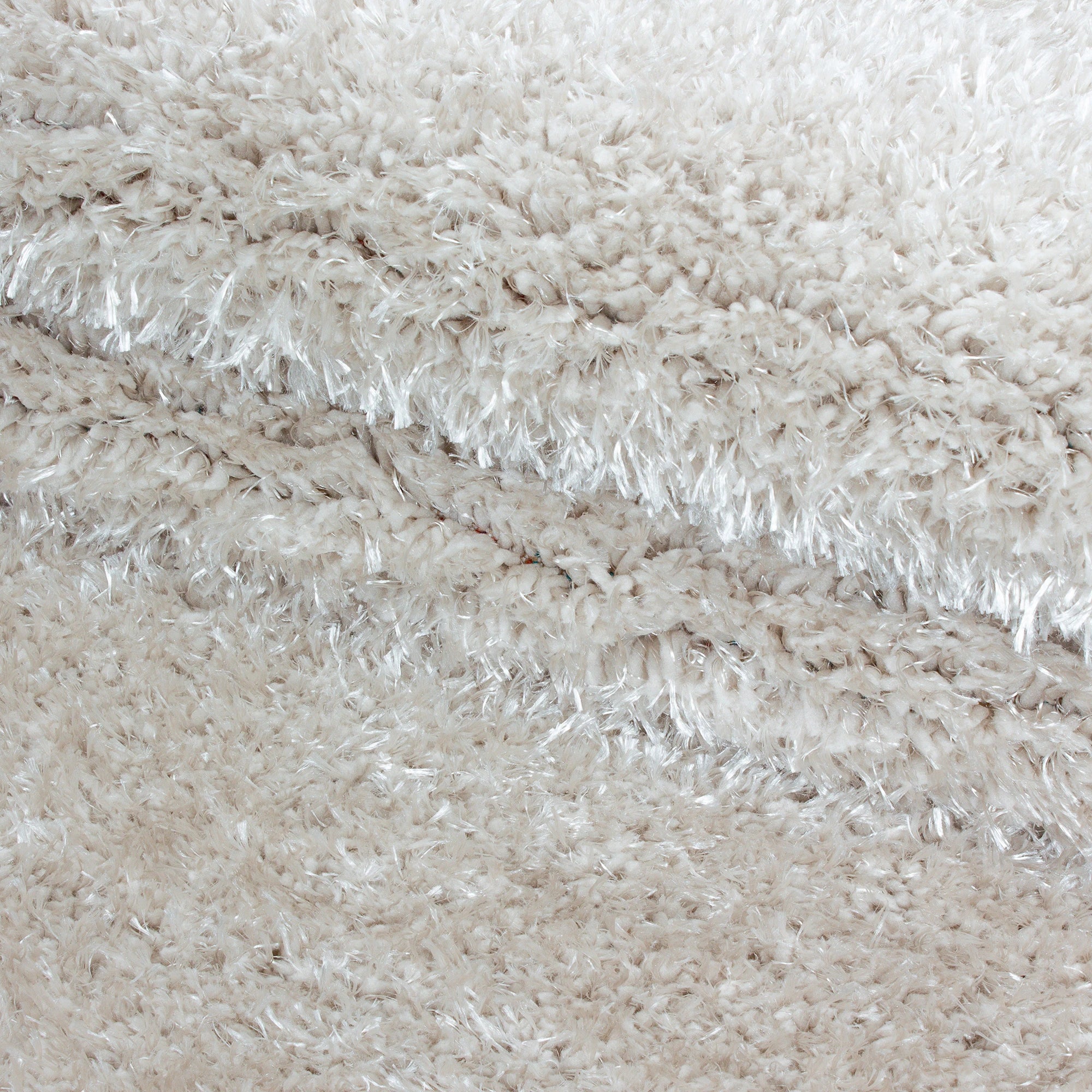 Plain Color Chic Shaggy Rug | Natural