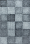 Checkerboard Neutral Decor Living Room Carpet | Gray Gray