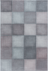 Checkerboard Neutral Decor Living Room Carpet | Pink 