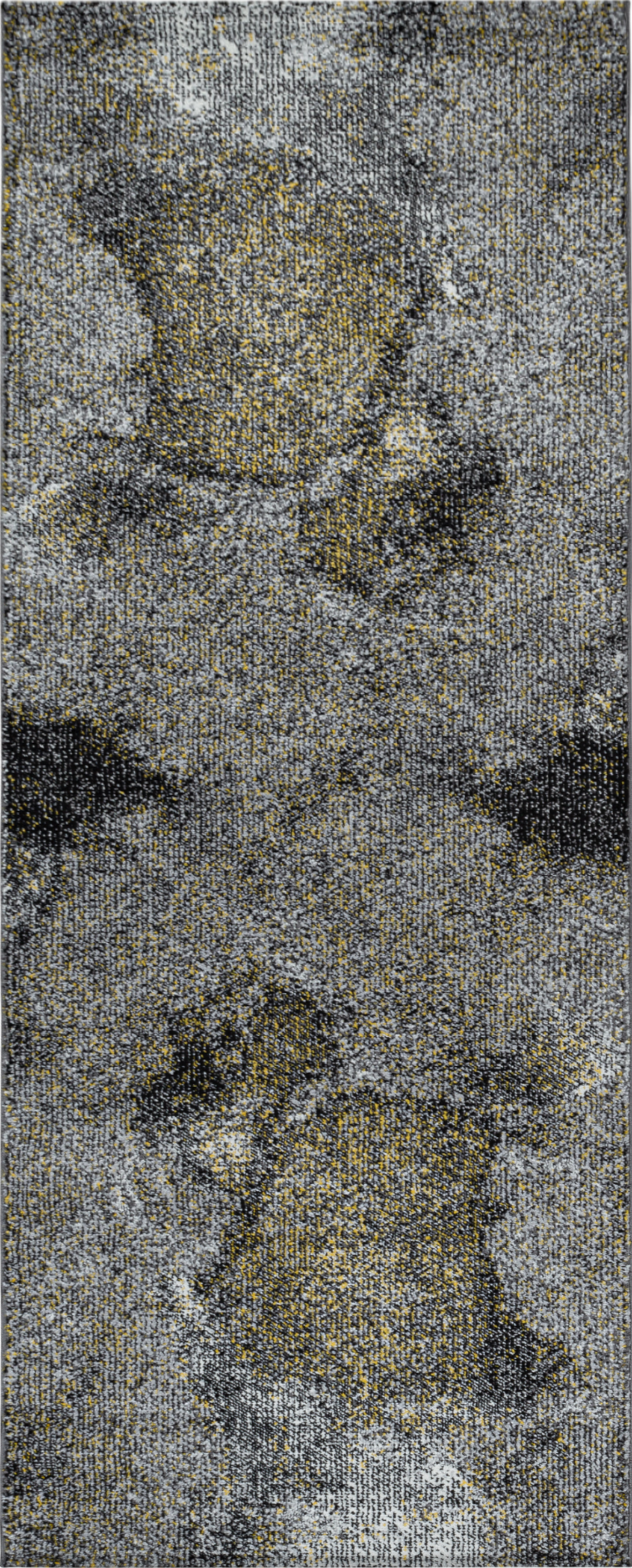 High-Shine Watercolour Effect Carpet | Yellow