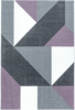 Modern Geometric Triangle Patchwork Area Rug | Lila 