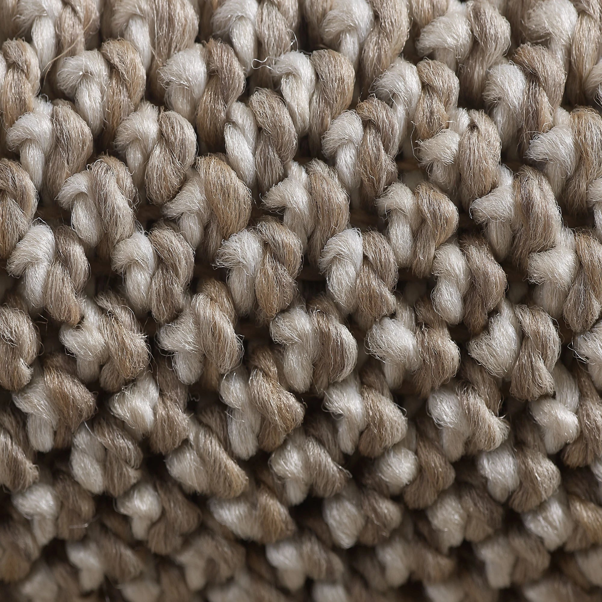 Soft Velvet Textured Rug | Brown