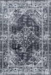 Classic Oriental Rug Black Black