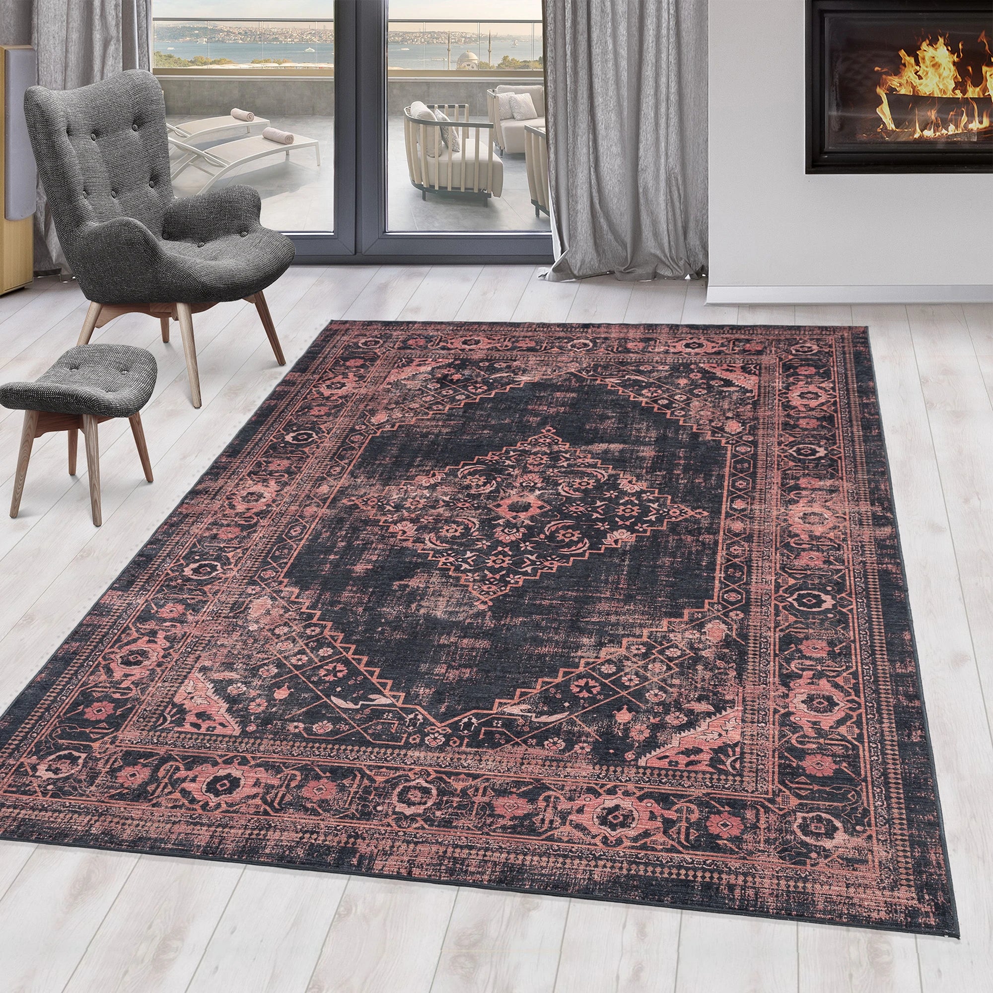 Classic Red Oriental Rug