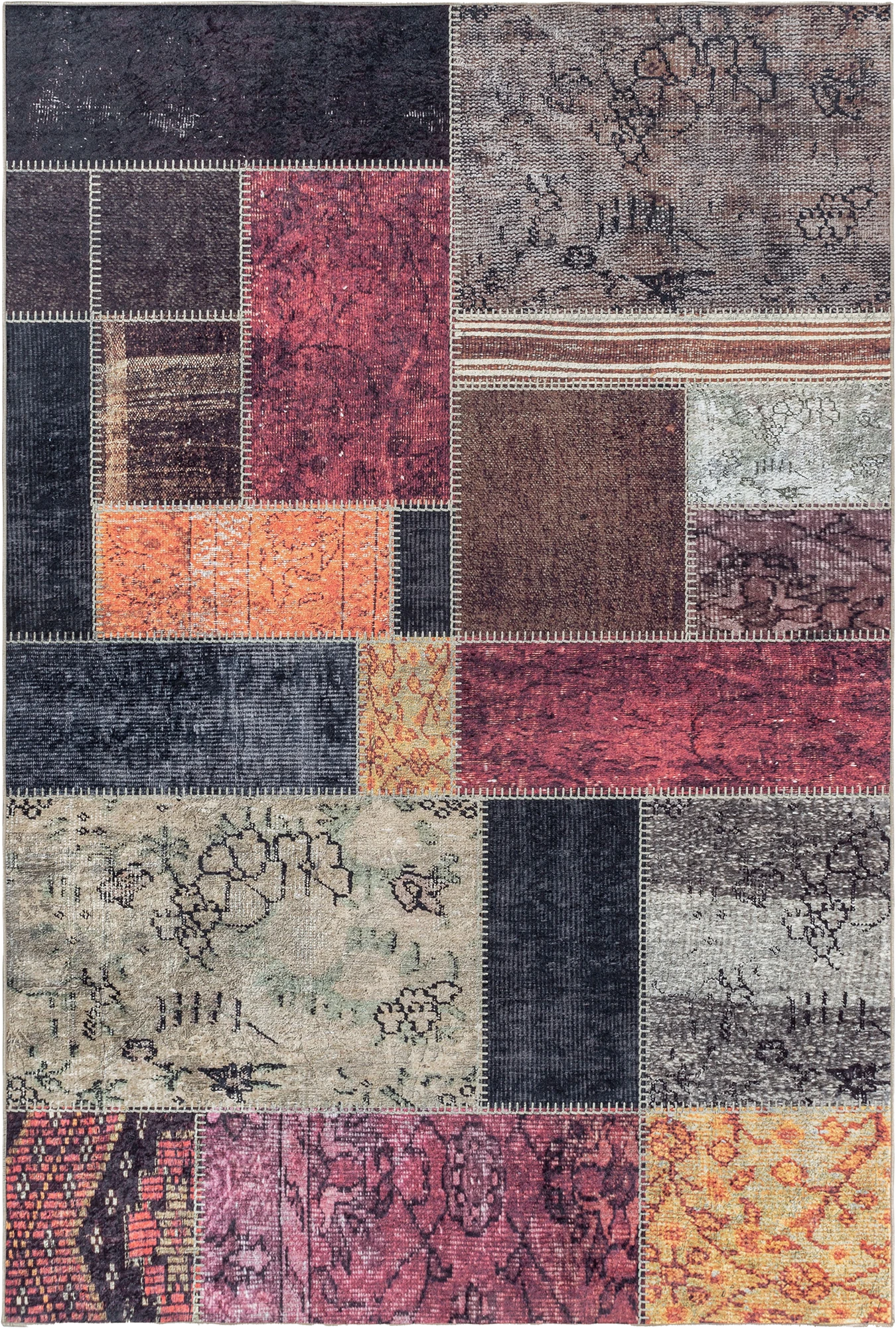 Patchwork Rug Modern