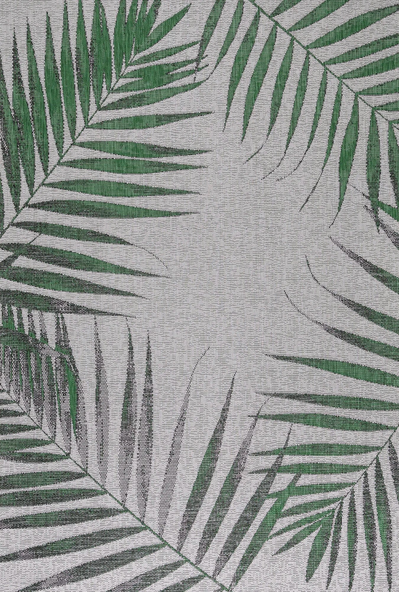 Palm Chic Patio Rug | Green