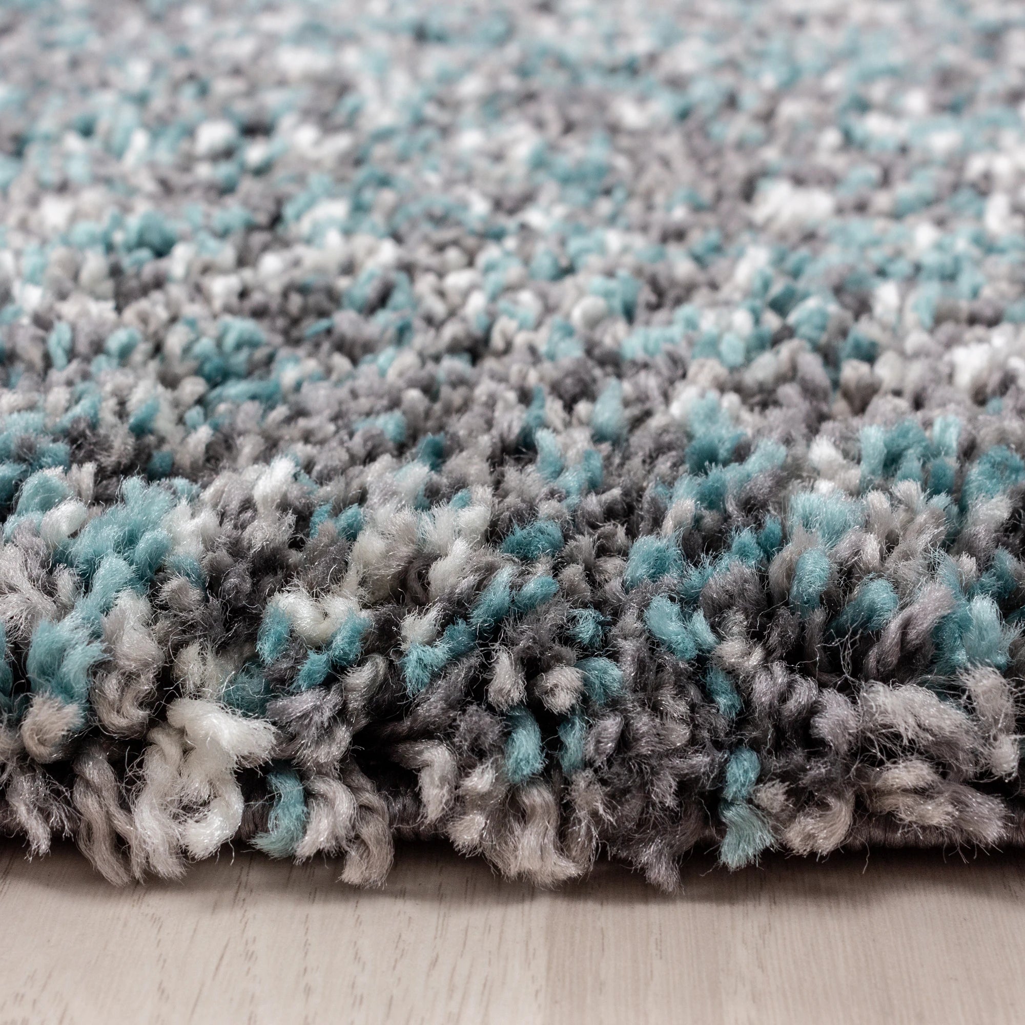 Marled Cozy Area Rug | Blue