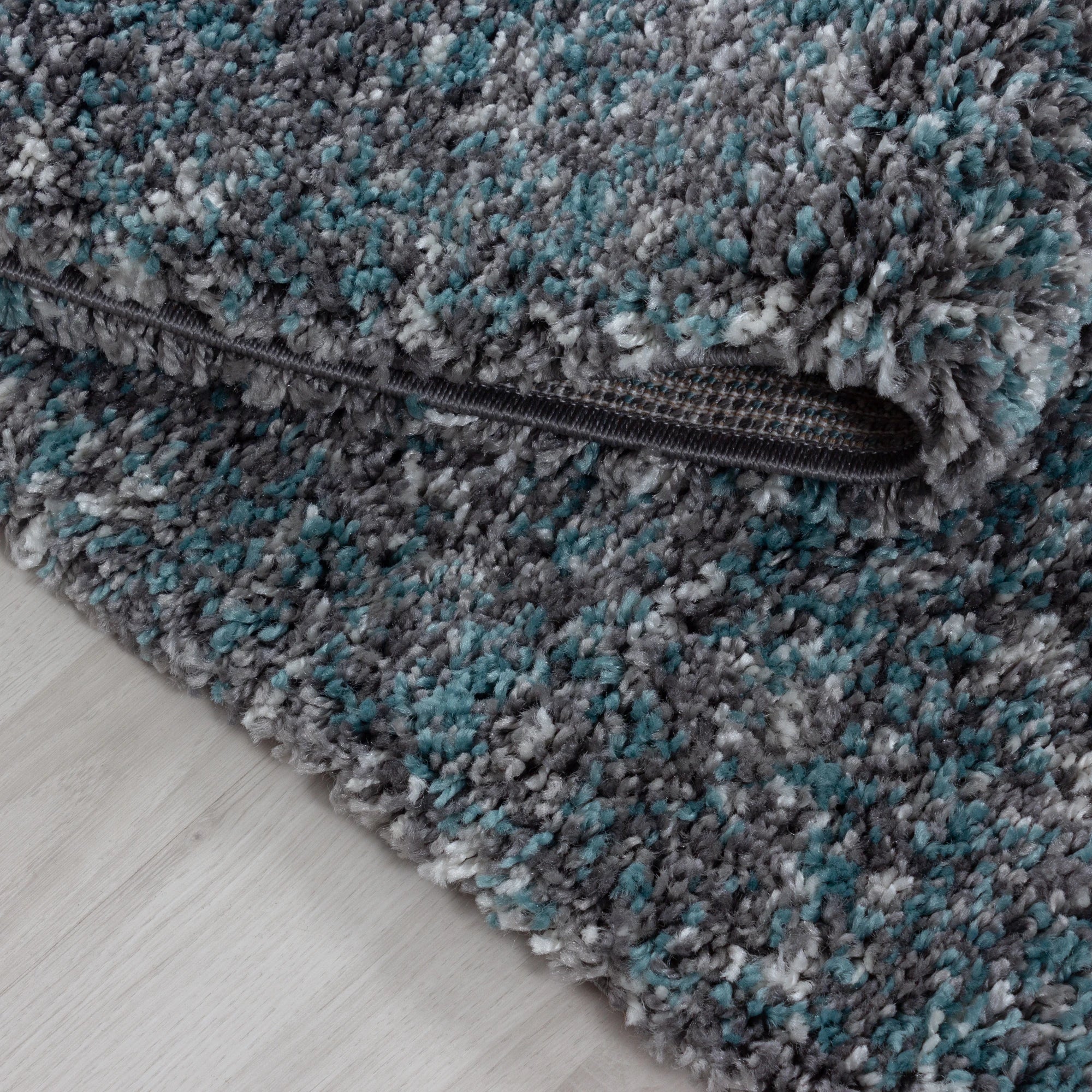 Marled Cozy Area Rug | Blue