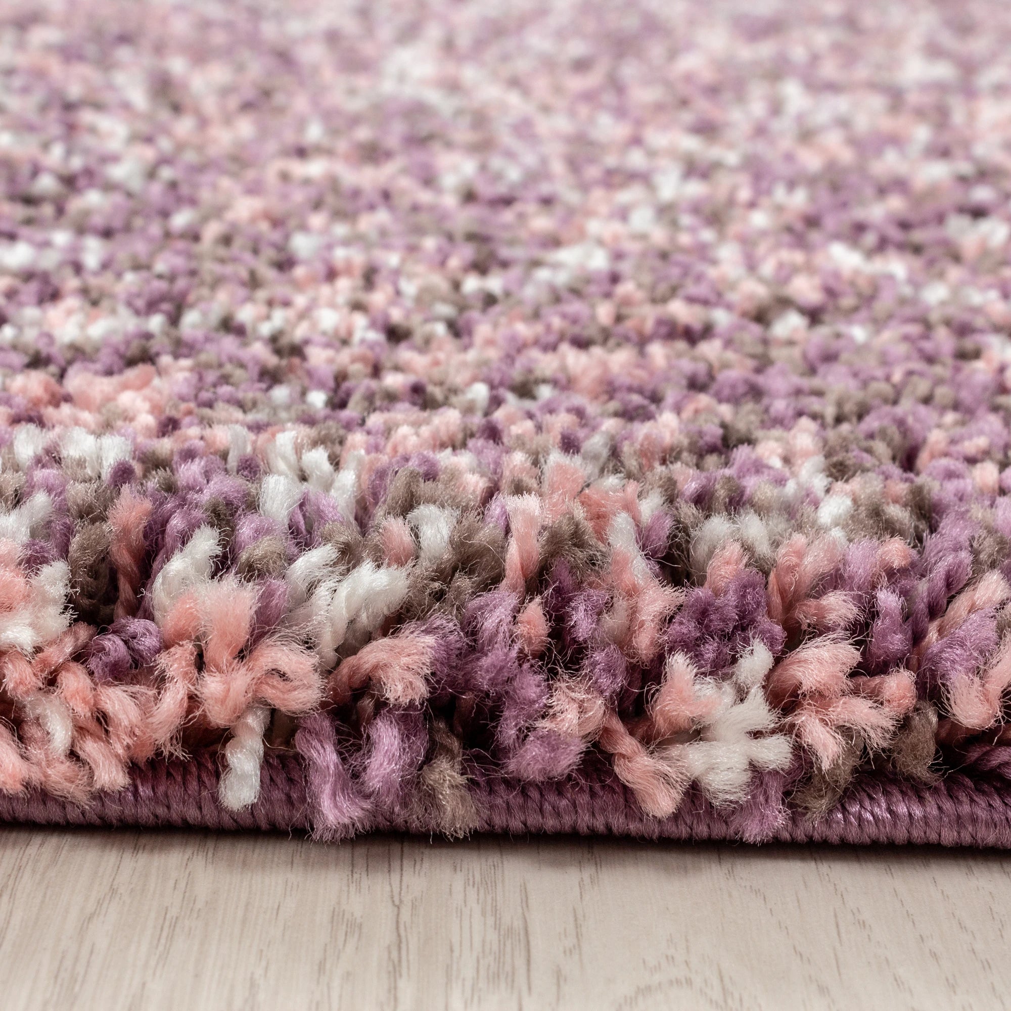 Marled Cozy Area Rug | Pink