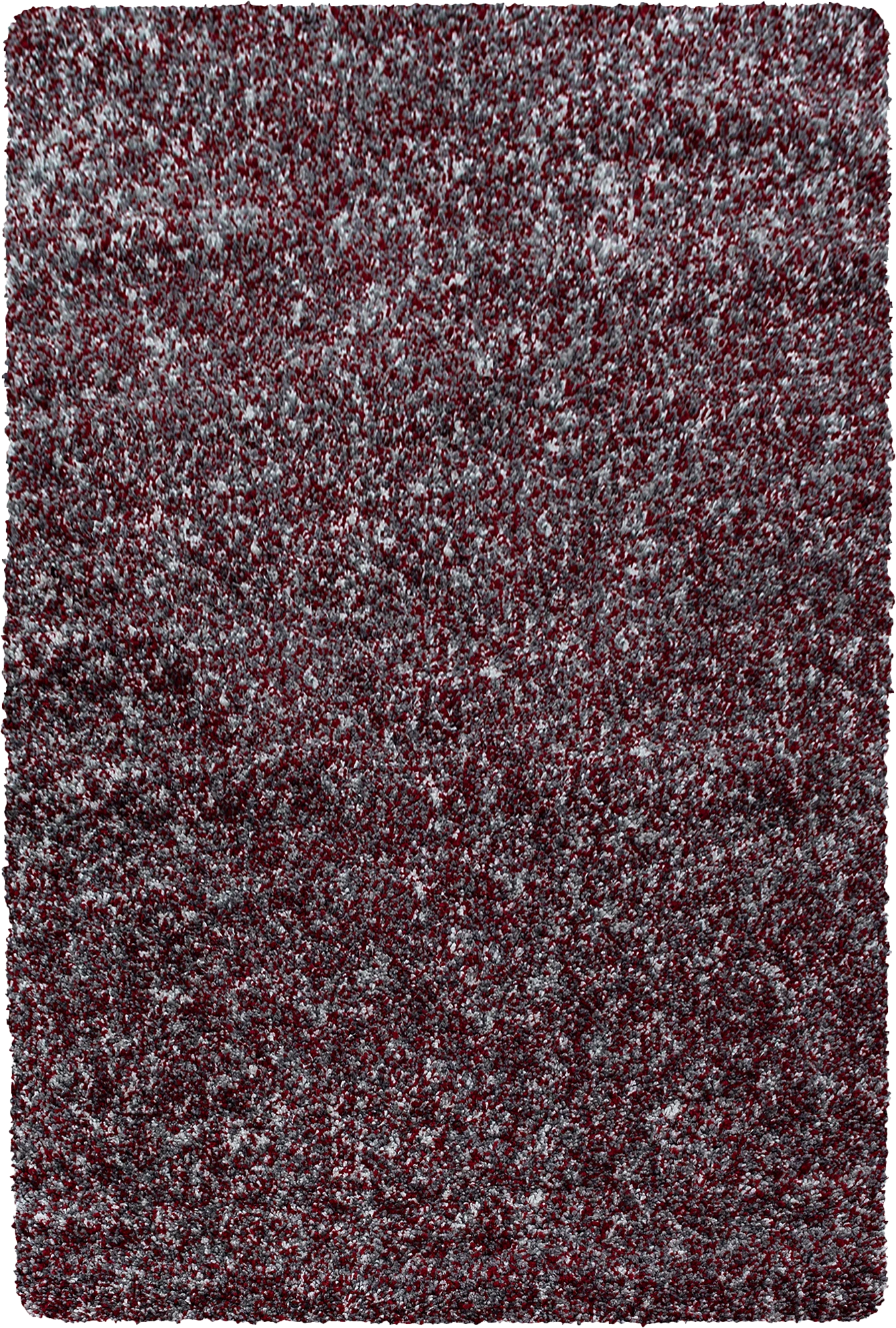 Marled Cozy Area Rug | Red