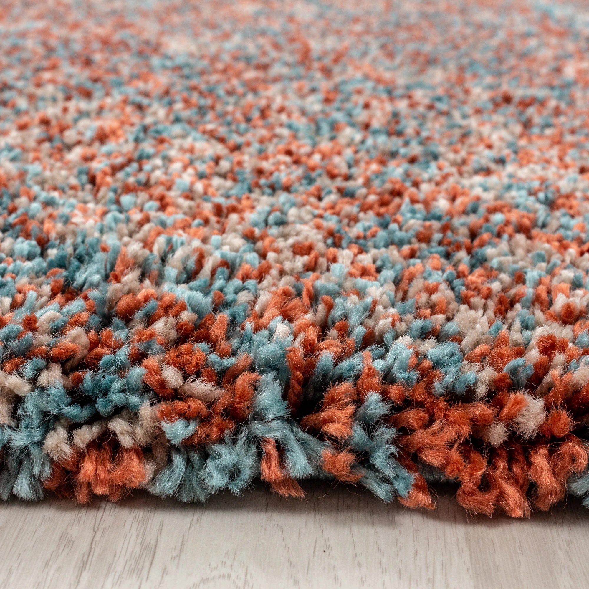 Marled Cozy Area Rug | Terracotta
