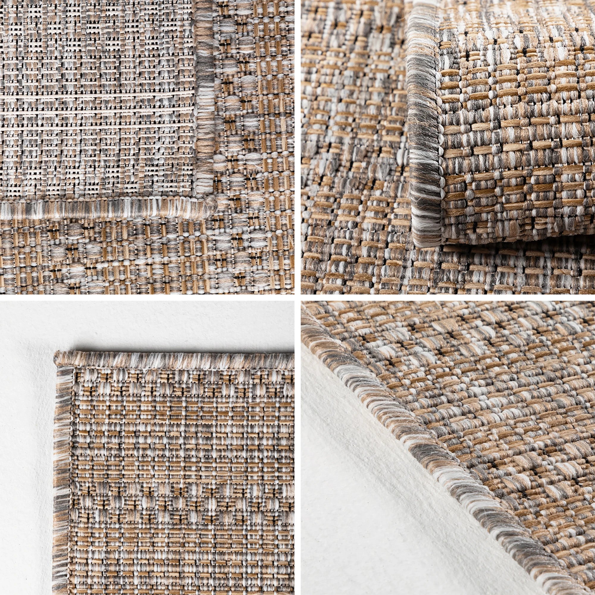 Vintage Jute Weave Rug | Beige
