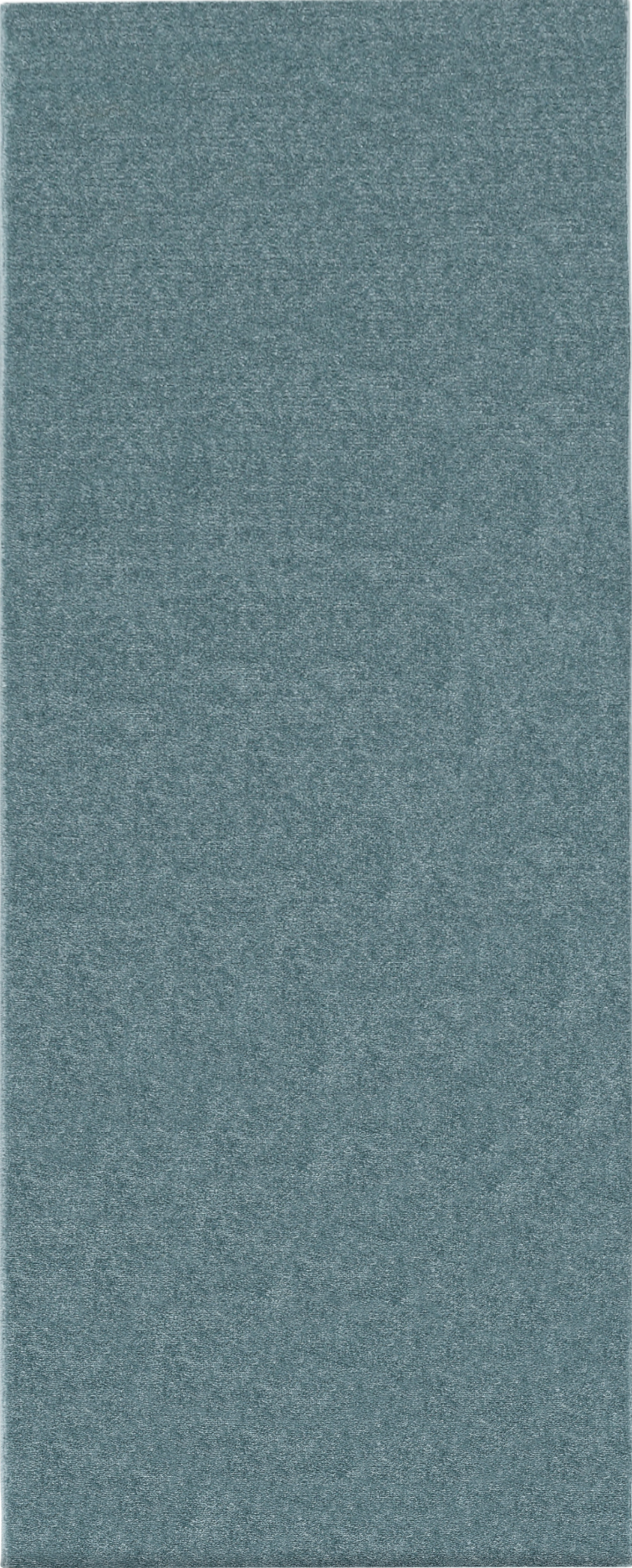 Soft Velvet Look Plain Area Rug | Blue