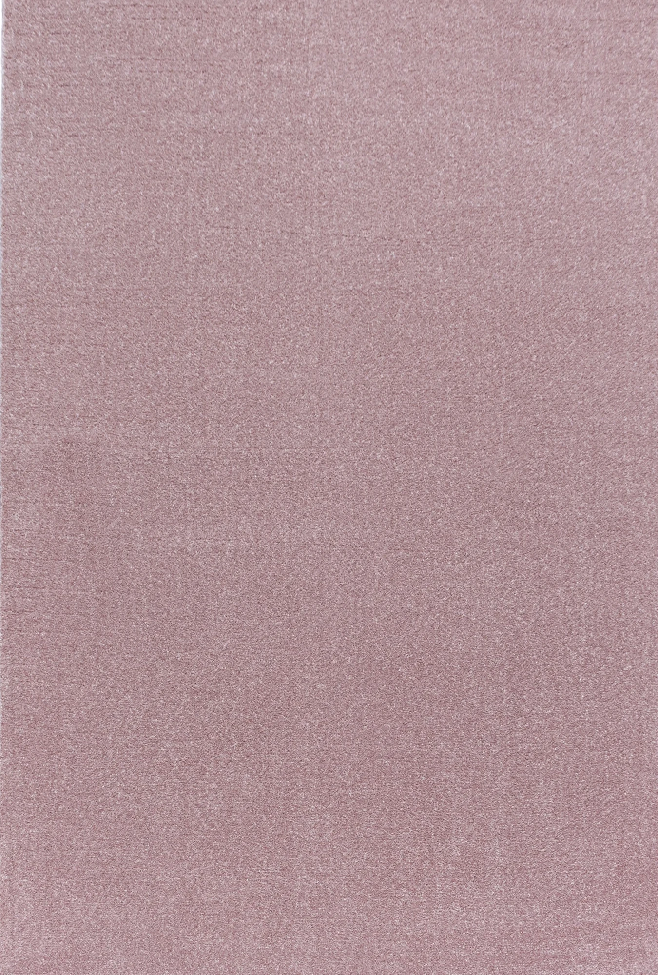 Soft Velvet Look Plain Area Rug | Rose