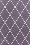 Diamond Cozy Geometric | Lila Rug Violet / Purple