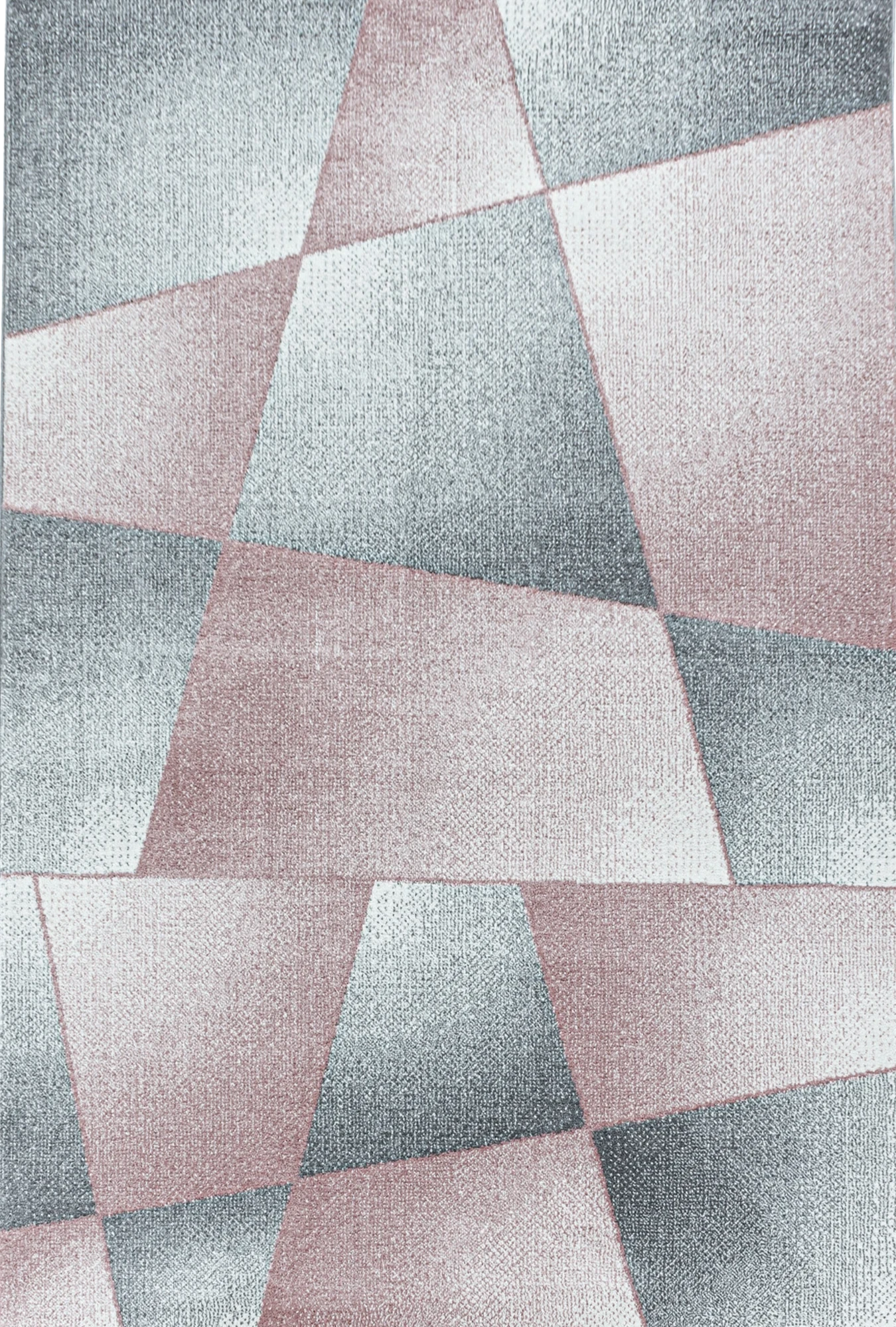 Geometric Shard Design Rug | Rose Rug