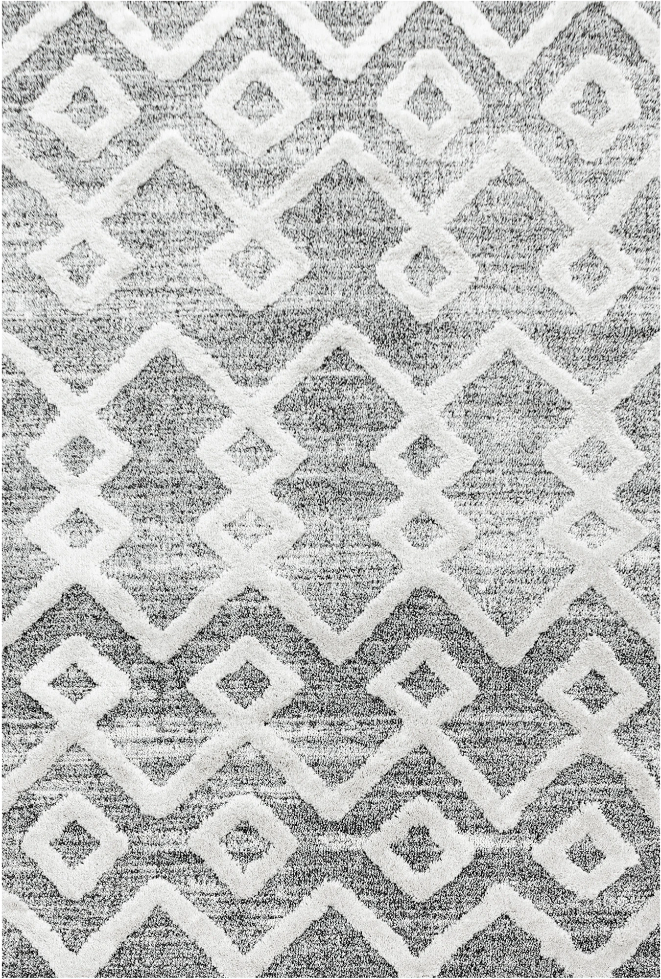 Bohemian Chic Rug Modern | Gray