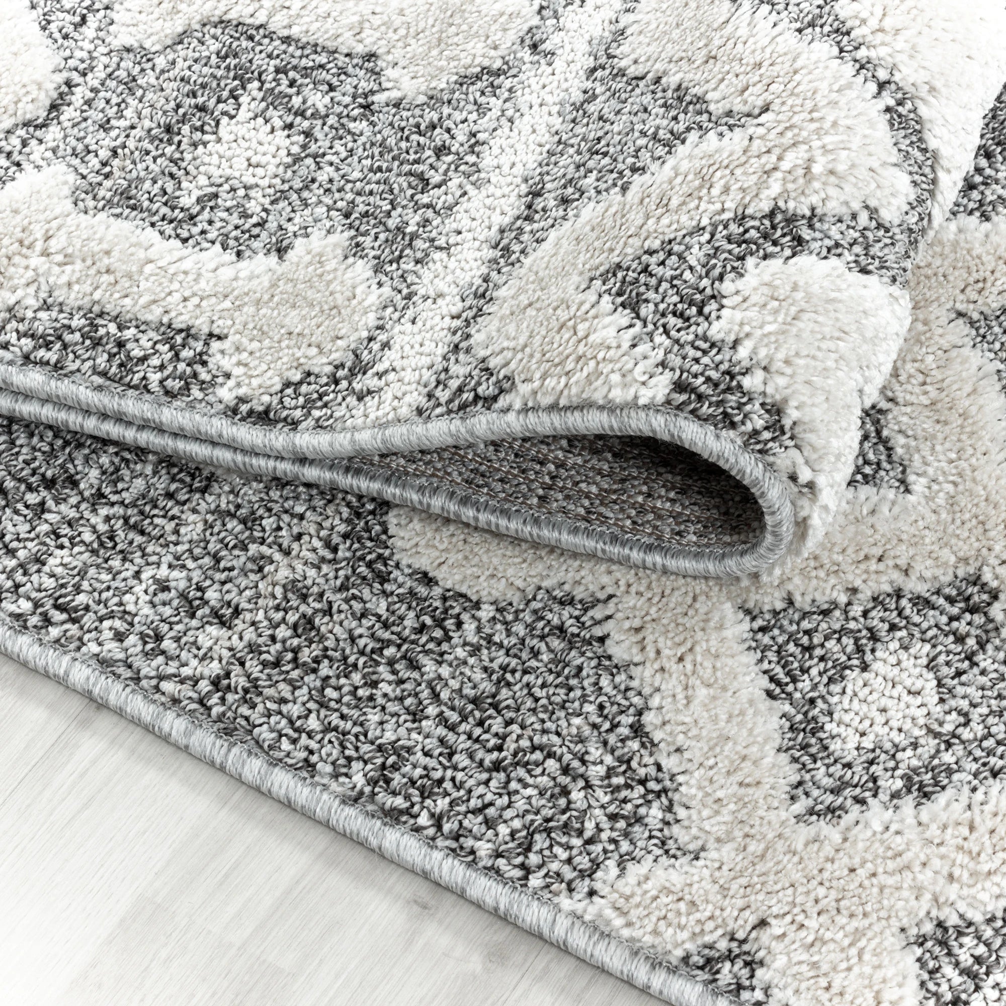 Bohemian Chic Area Rug | Gray
