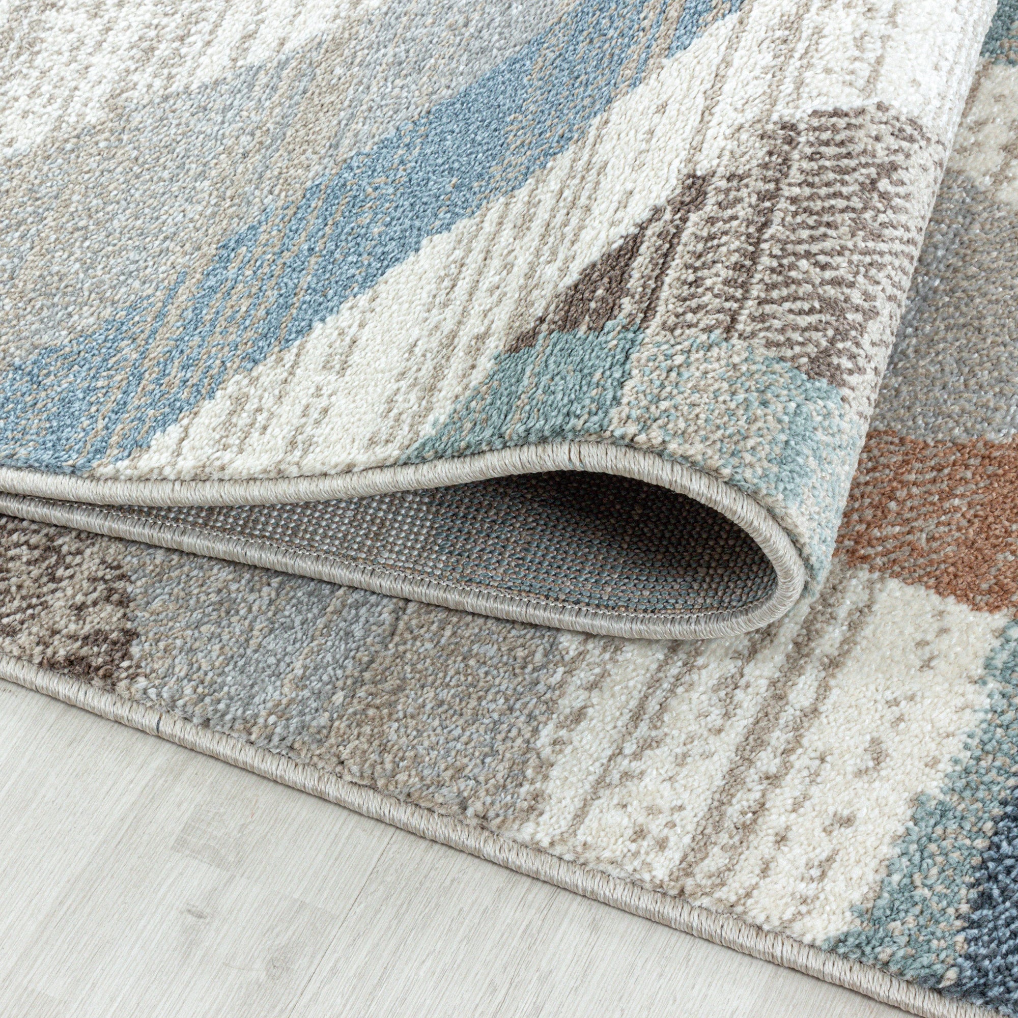 Modernist Abstract Living Room Rug | Multi