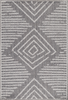 Timeless Gray Stripe Rug | Indoor & Outdoor 
