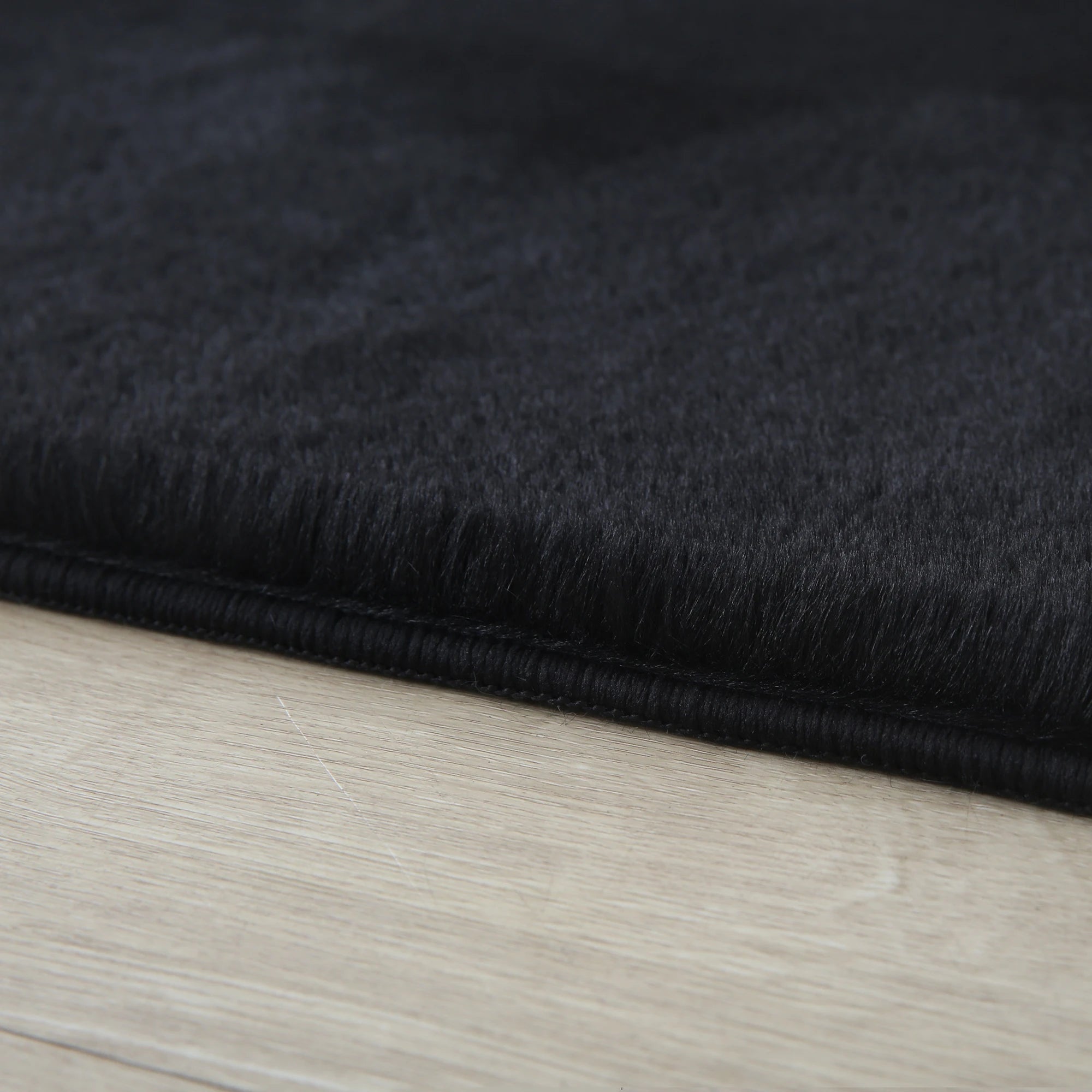 Cozy & Soft Fluffy Rug | Black