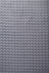 Plush Gray Washable Rug - Solid Color Gray