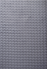 Plush Gray Washable Rug - Solid Color 