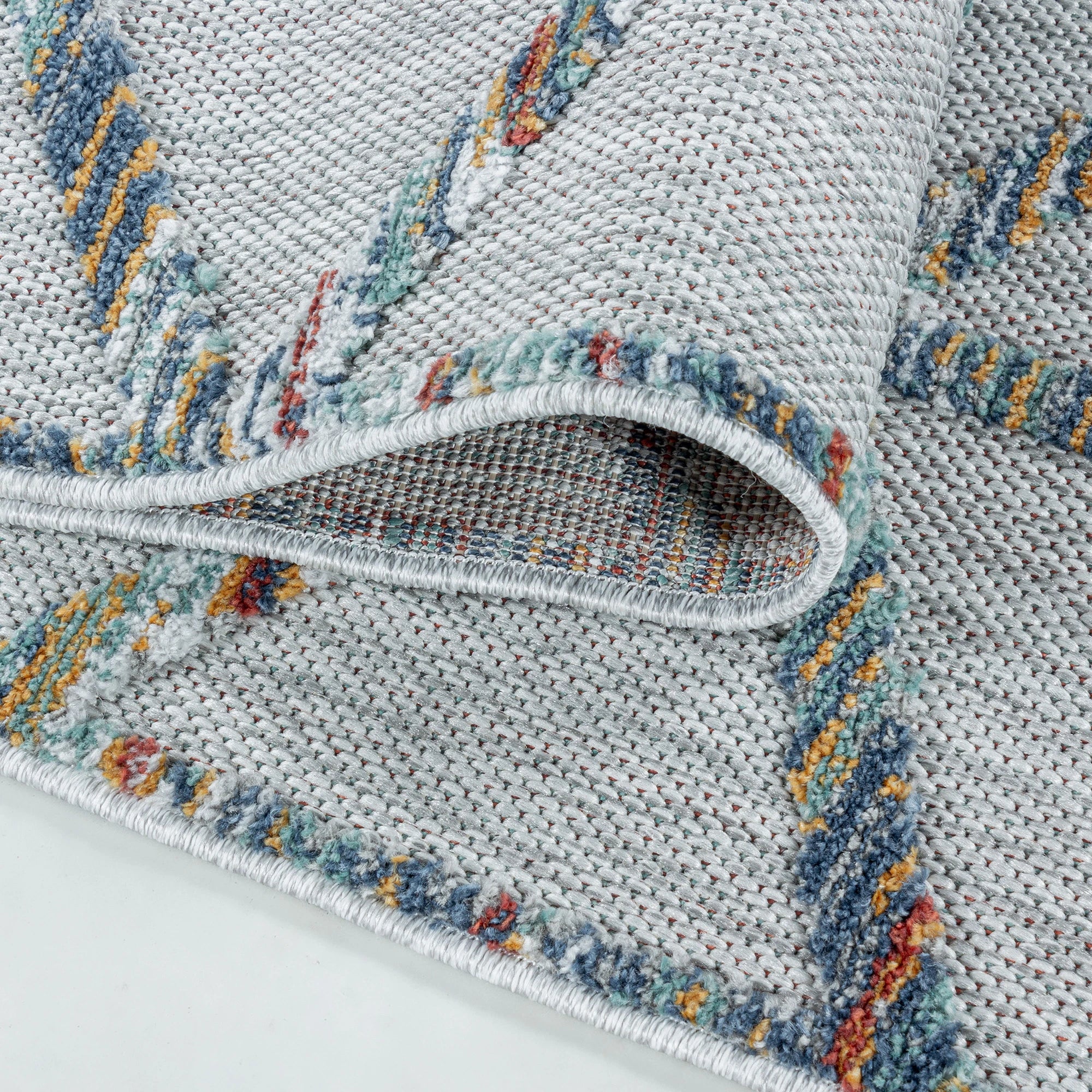 Scandinavian Diamond Outdoor Rug | Multi