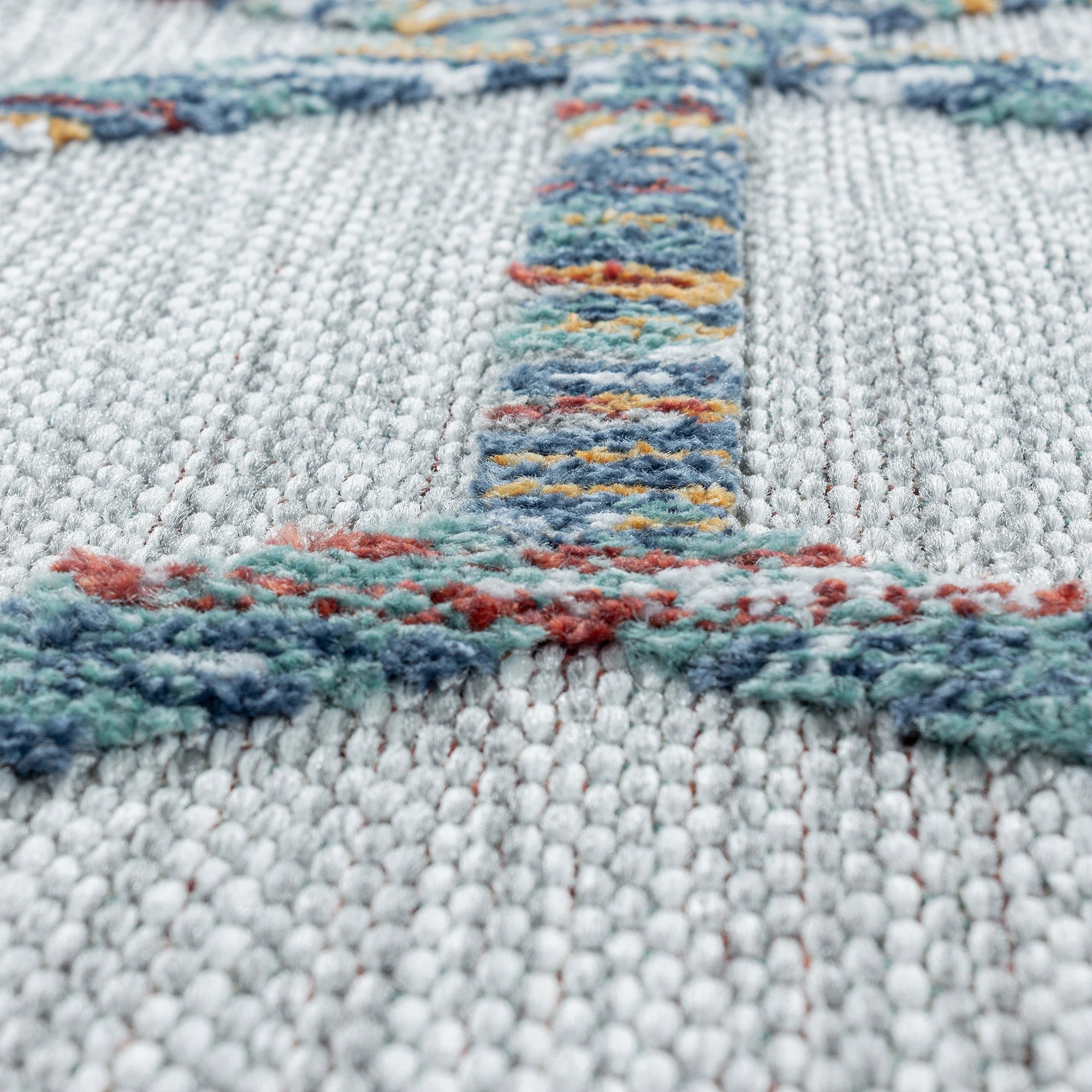 Scandinavian Diamond Outdoor Rug | Multi