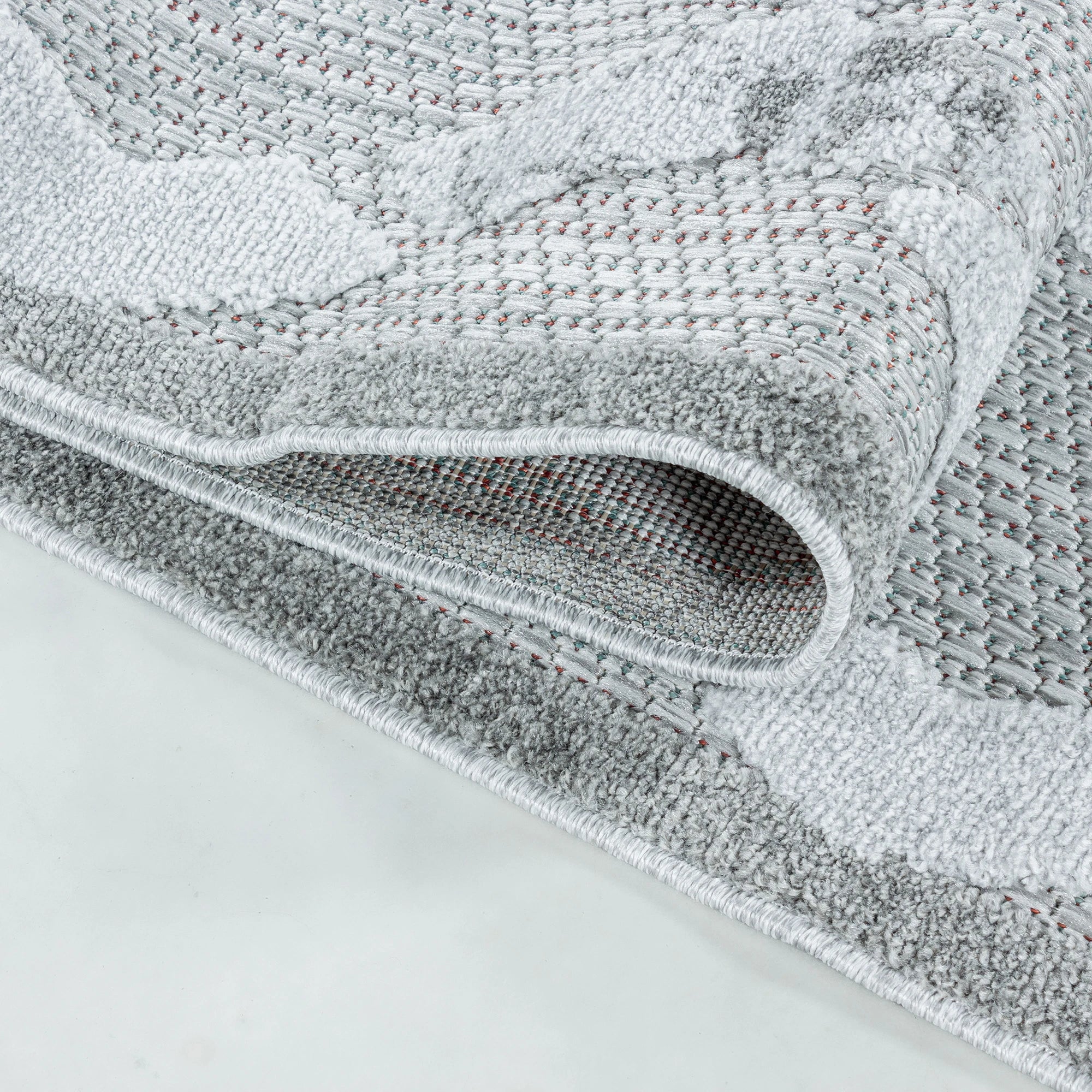 Bohemian Modern Floor Rug | Gray