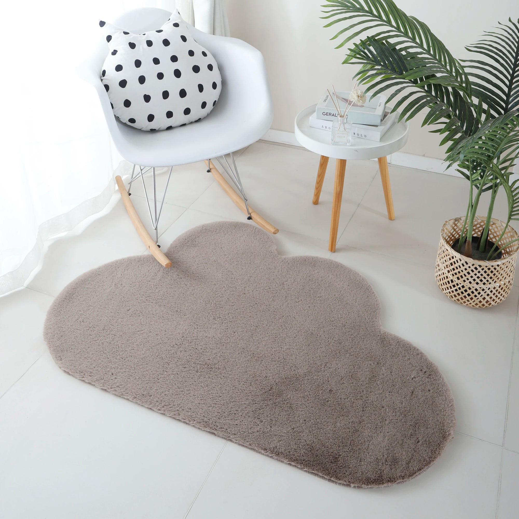 Cloud Shape Rug | Beige