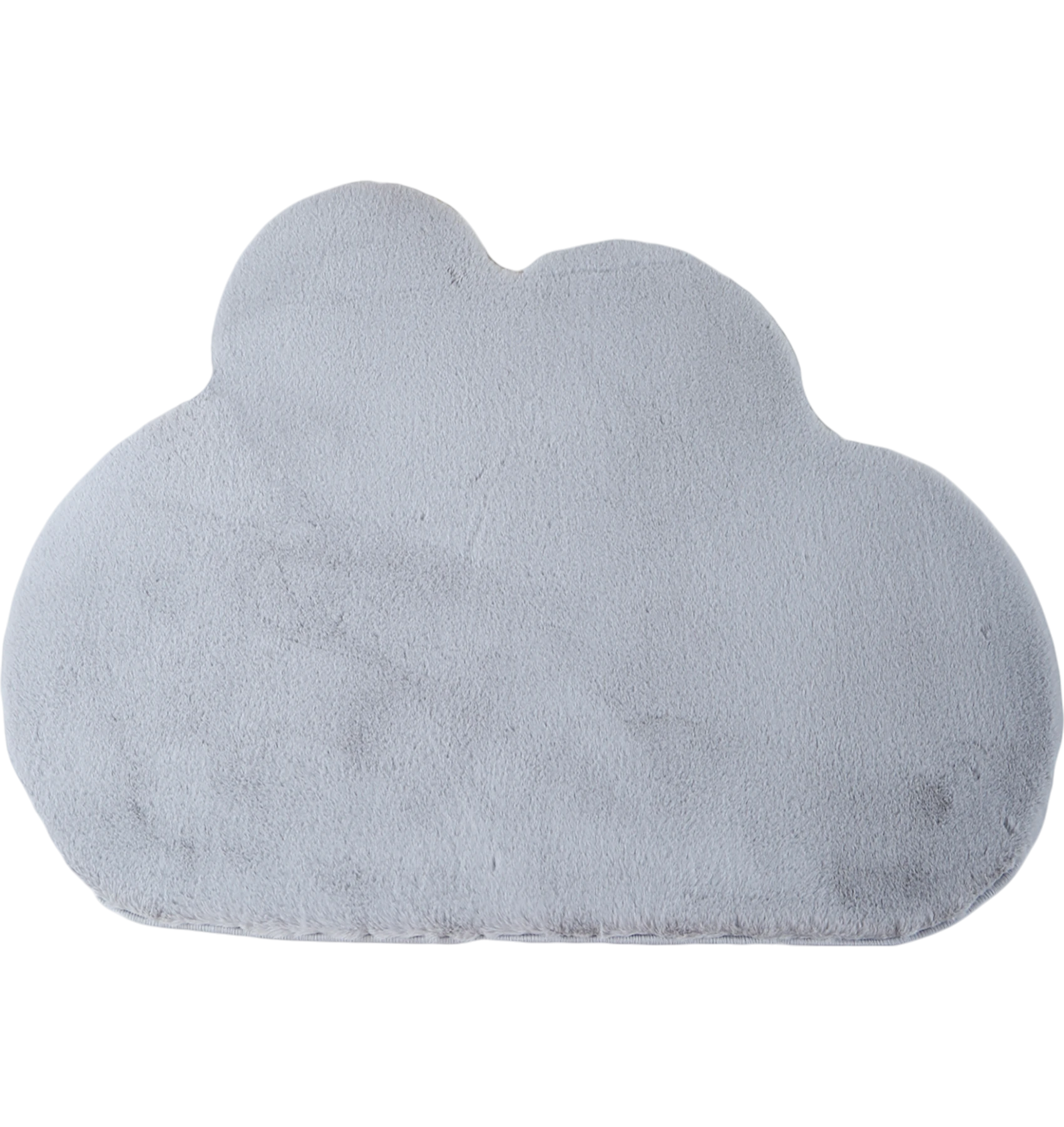 Cloud Shape Rug | Silver